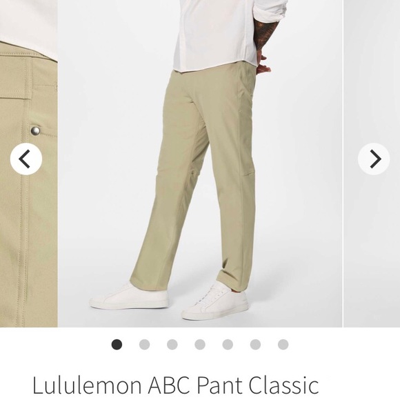 lululemon athletica Other - Lululemon ABC Pant Classic *FLAWED* 32”x29”
